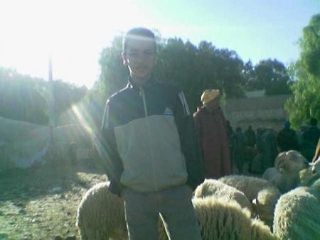 moi avec les moutons de chemma3ia